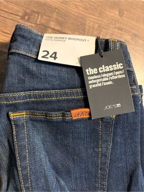 Joe's Jeans Dark Blue Honeycut Curvy Bootcut Jeans